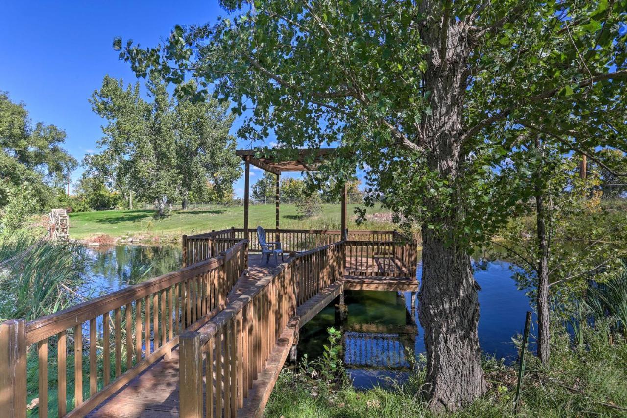 Rustic Spearfish Cabin On 12-Acre Trout Farm Ngoại thất bức ảnh