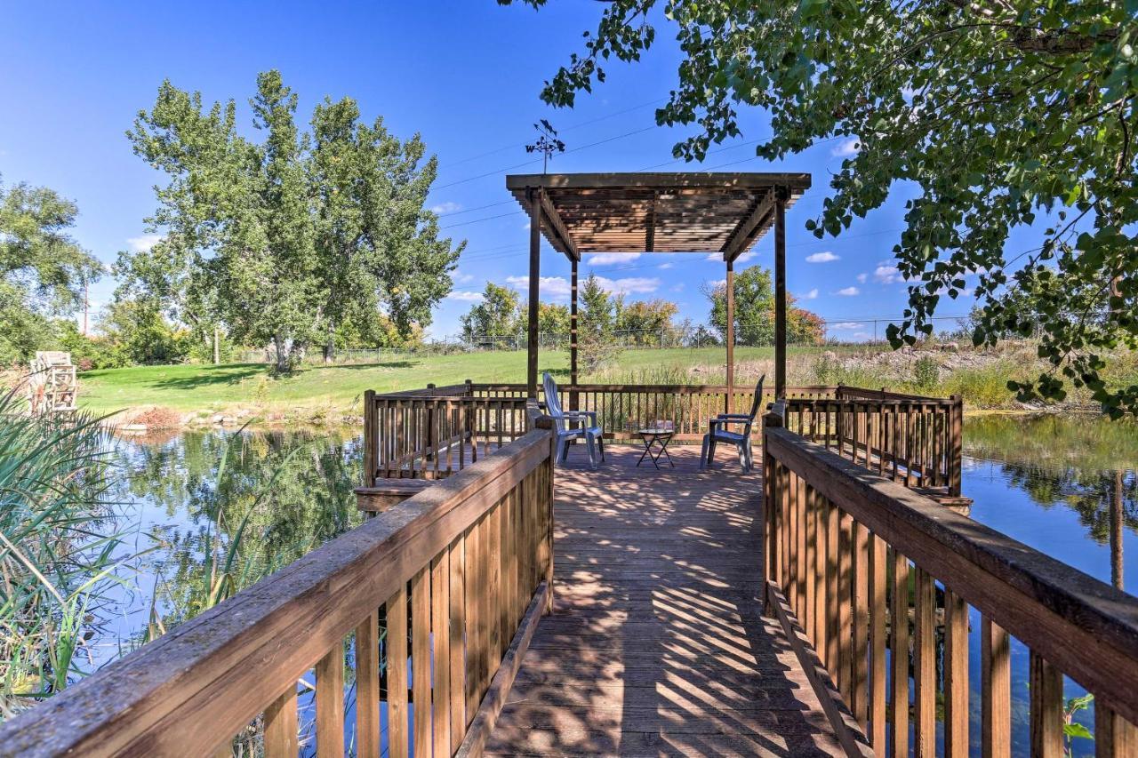 Rustic Spearfish Cabin On 12-Acre Trout Farm Ngoại thất bức ảnh